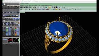 Matrix 9  how to create a simple ring  JewelCadkf8bp  Jewelry designing free courses [upl. by Veats]