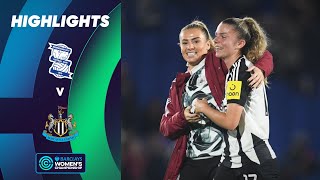 Newcastle Stun Leaders Birmingham 💥  Birmingham City v Newcastle United Highlights  BWC 2425 [upl. by Anom]