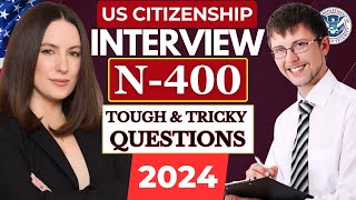 N400 Naturalization Interview  US Citizenship Interview  USCIS Citizenship Interview  100 Civics [upl. by Doti]