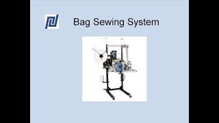 Bag Sewing System  Plain Stitch System  Fischbein Model 400 NS [upl. by Nnasor979]