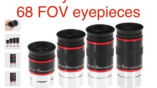 Svbony ultra wide 68 eyepieces telescope eyepiece svbony astronomy astronomer astro science [upl. by Pacifica859]