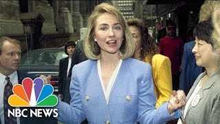 Hillary Clinton As First Lady  Flashback  NBC News [upl. by Heim575]