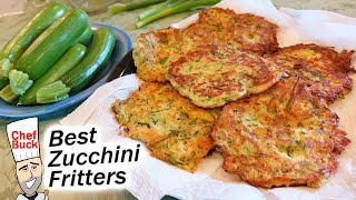 Best Zucchini Fritters Recipe [upl. by Mancino]