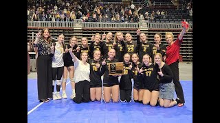 Tongue River vs Big Horn 2A Volleyball State Championship Highlights  11924 [upl. by Booma]