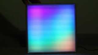 Funduino Arduino 8  8 full colour LED matrix running Plasma [upl. by Aihgn534]