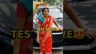 New Car Ka Test Drive😍😍 shorts vlog minivlog car trending [upl. by Sternick]