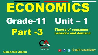 Grade 11 Economics Unit 1 Part 3  Afaan Oromoo [upl. by Anyaled]