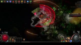 PoE 323 Chainbreaker Rage BV Test mana regen 72529 rages [upl. by Lanahtan43]