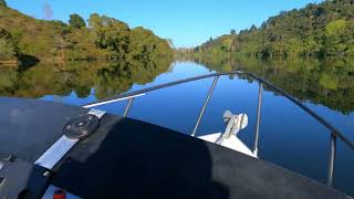 Lake Karapiro Boat Ride [upl. by Nwatna]