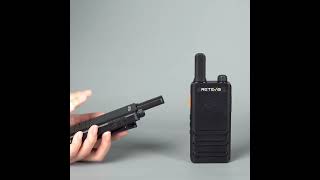 B3H Ultra Thin License Free Walkie Talkie with Hidden Display [upl. by Bernelle]