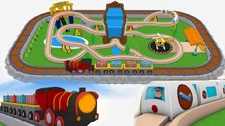 trains for children  cartoon for kids  chu trains  train videos for children  trains [upl. by Enilekaj395]