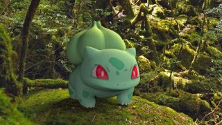 Bulbasaur Ivysaur amp Venusaur IN REAL LIFE  The World Of Pokémon [upl. by Gayner]