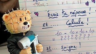 Énigme de maths [upl. by Wake]