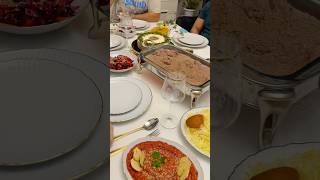 Süfrə açmağı çox sevirəm🥰❤️ fy food reci tarif fyb qonaq dost arkadaş [upl. by Nyliahs978]