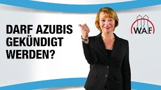 Der Chef kündigt dem Azubi  Geht das so einfach  Betriebsrat Video [upl. by Eirene]