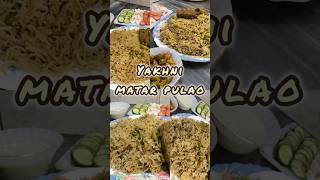 Yakhni Matar Pulao Recipe by Lahore Foodies lahorefoodies foodmatarpulao yakhnipulao lahore [upl. by Nolasba389]