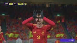 Portugal vs Spain  SemiFinal  Key Moments  UEFA Euro Cup 24  PS5 [upl. by Notsud]