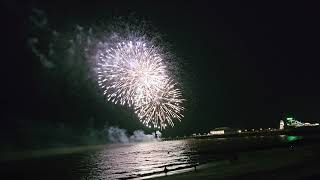 4 November 2023 Clacton on sea Essex pier fireworks Weekend display event [upl. by Nerrag]