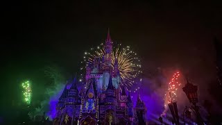 Magic Kingdom Fireworks show at Disney World Orlando Florida [upl. by Anaihk502]