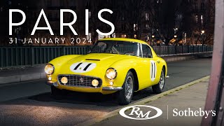 RM Sothebys  Paris  31 January 2024 [upl. by Ylera]