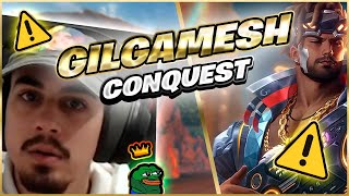 GILGAMESH CINE CON LA NUEVA KATANA  Julio  Smite Ranked Conquest 🐧 [upl. by Leamiba]