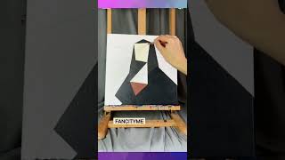 Easy technique to paint Mona Lisa for beginners art painting artworldartworks [upl. by Llertnac]