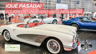 Feria del Automóvil de Valencia Coches clásicos nuevos usados ¡Qué pasada [upl. by Narual614]