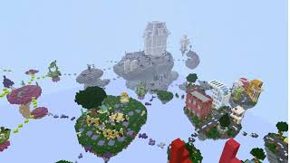 BlocksMC SkyPvP View From Up Front X DOORS Guilding Light [upl. by Haneeja65]