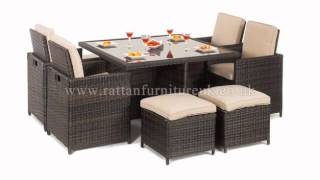 Rattan Garden Cube Sets [upl. by Sublett904]