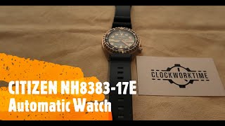 Citizen NH838317E Golden Automatic Watch Review Of This Fine Japan [upl. by Yreffoeg]