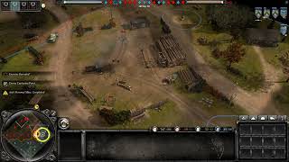 Coh 2 Wikinger Mod PvP 72  1v1  US Artillery vs Luftwaffe [upl. by Gherlein]