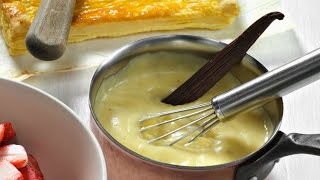 Recette  Crème patissière pour tarte [upl. by Laerdna529]