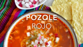 CÓMO HACER POZOLE ROJO fácil amp rápido  Recetas fáciles Pizca de Sabor [upl. by Rehpotsirhk4]