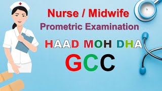 NURSEMIDWIFE GCC Prometric Examination  HAAD  MOH  DHA  Sample Questions with solution  Part 1 [upl. by Ahc]