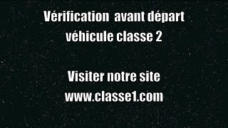 Vérification avant départ VAD autobus classe 2 [upl. by Lalib]