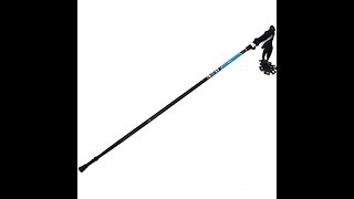 360 TACTICAL Adjustable Hiking Walking Sticks with Led Light and Compass Alpenstock Trekking Poles [upl. by Dolf57]