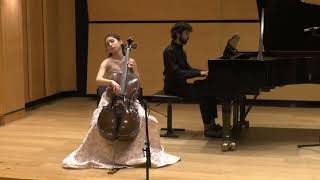 Nahar Eliaz Beethoven Sonata for Piano and Cello op 69 no3 2nd amp 3rd mov [upl. by Levan]