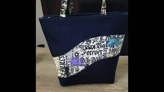 Denim tote bag [upl. by Evad]