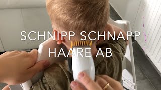 Kleinkind Haare schneiden mit Haarschneidemaschine [upl. by Aneehsak391]