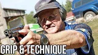 How to shoot a Pistol with world champion shooter Jerry Miculek [upl. by Supmart]