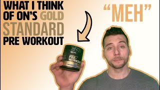 Some Guy with a Cameras Review of Optimum Nutrition Gold Standard Pre Workout [upl. by Nelson]