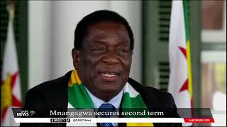 Zimbabwe Elections  Emmerson Mnangagwa rejoices [upl. by Laughton]