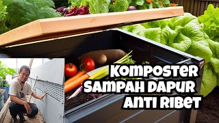 Komposter Sampah Dapur Yang Bikin Gak Ribet [upl. by Pepe]