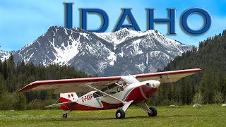 2022 Idaho Backcountry Flying Many airstrips visited with tons of detailed info on each [upl. by Auqenahc]