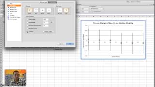 IB  Creating Error Bars in Excel [upl. by Adav258]