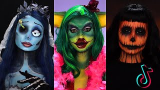 Halloween Makeup Ideas TikTok Compilation 👻 [upl. by Oap260]