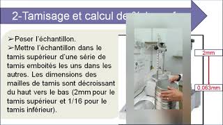 analyse granulométrique des constituants des sédiments  Le Tamisage [upl. by Selinski]