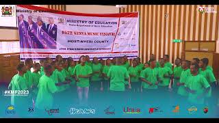 TWAJIVUNIA CHOIR PERFOMANCE BY THE NYERI NATIONAL POLYTECHNIC 2023 KMF [upl. by Ibob440]