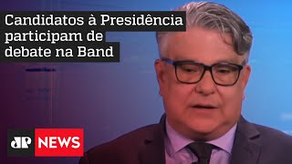 Cientista político avalia primeiro debate dos presidenciáveis na TV [upl. by Herminia]