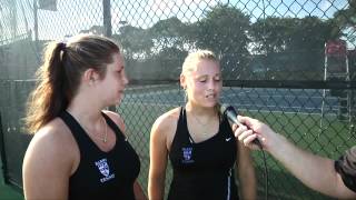 Olivia Matuszak and Sarah Krohnen Interview May 02 2012 [upl. by Kcira]